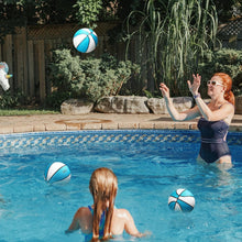 Load image into Gallery viewer, 7-Inch Waterproof Blue Rubber Basketballs - Ideal for Pool &amp; Lake Parties