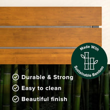 Load image into Gallery viewer, Paul Twin Metal and Bamboo Bed Frame - Easy Assembly, Stylish Under-Bed Storage