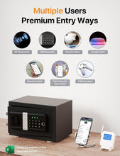 Load image into Gallery viewer, Alloy Steel Digital Safe with Voice Command &amp; Emergency Charger - 0.5 Cubic Feet