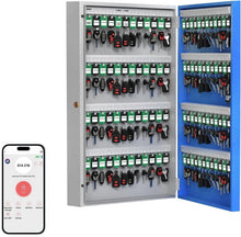 Load image into Gallery viewer, Durable 96-Key Lock Box with Multiple Unlock Options - Ideal for Homes &amp; Offices