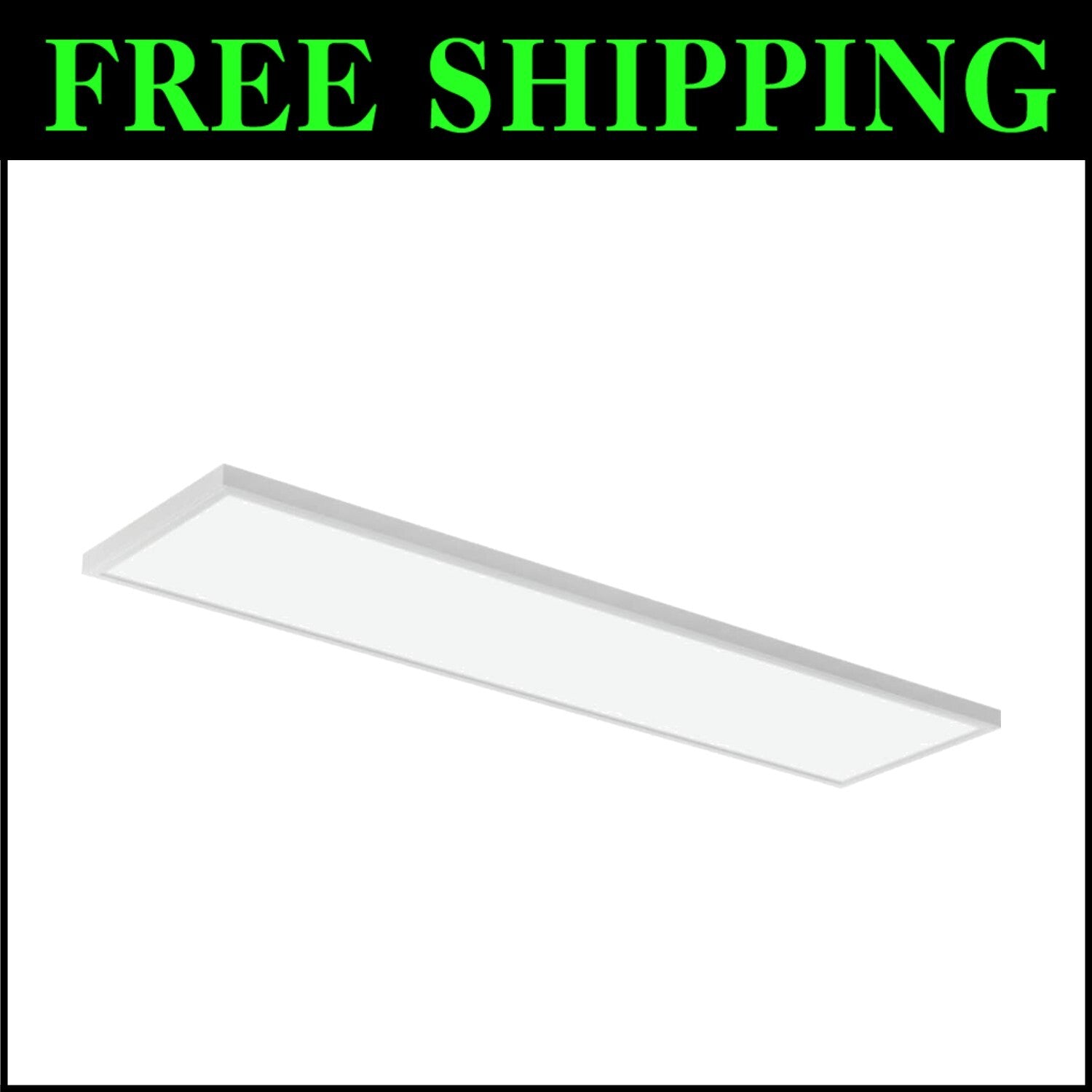 CSA Certified 1x4 LED Light Panel - Versatile for Bathroom, Classroom & Garage