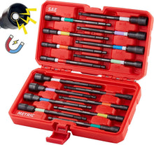Load image into Gallery viewer, Durable 6-Inch Rainbow Magnetic Nut Driver Set – Ideal for Home &amp; Auto Repairs