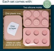 Load image into Gallery viewer, Fun and Easy CakePuck Mold Set for Kids – Make Irresistible Chocolate Treats!