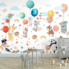 Load image into Gallery viewer, Removable Hot Air Balloon Wall Decals for Children - Eco-Friendly Decor Solution