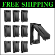 Load image into Gallery viewer, Versatile 10-Pack Outdoor Electrical Covers with Dust &amp; Moisture Protection
