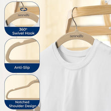 Load image into Gallery viewer, Luxurious 50-Pack Velvet Hangers - Non-Slip, 360° Swivel Hook for Closet Styling