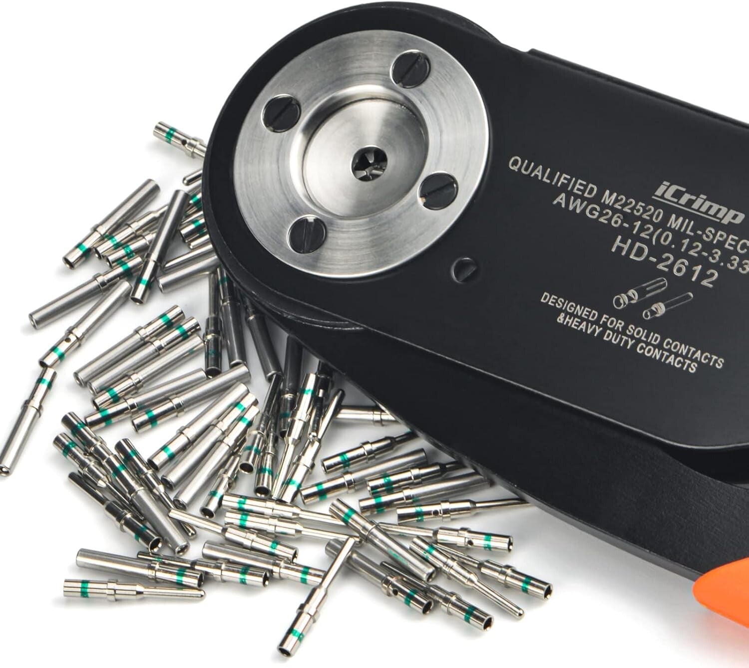 Precision Deutsch Crimping Tool for 12, 16, 20 AWG Contacts – Ergonomic Design