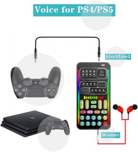 Load image into Gallery viewer, USB-Powered Gaming Sound Board with 18 Sound Effects – Real-Time Voice Changing