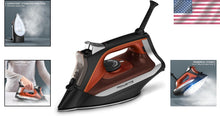 Load image into Gallery viewer, Versatile Stainless Steel Clothes Iron with 300 Microsteam Holes - 1700W Power