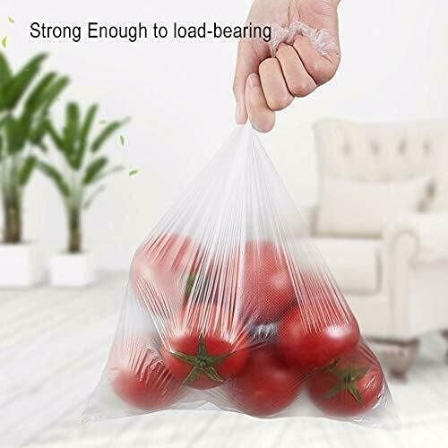 Durable 12x20 Clear Food Storage Bags – 1400 Bags on 4 Rolls for Freshness