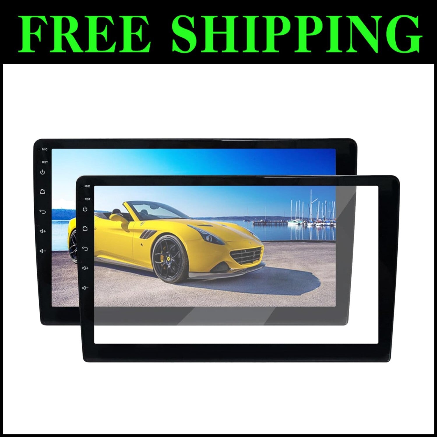 10.1-Inch Anti-Glare Car Screen Protector - Scratch Resistant & Anti-Fingerprint