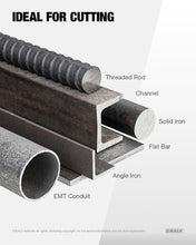 Load image into Gallery viewer, High Density 10-Inch 50 Teeth Circular Saw Blade for Angle Iron &amp; EMT Conduit