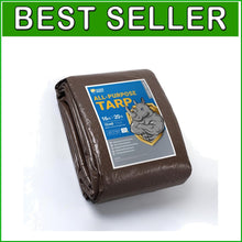 Load image into Gallery viewer, Versatile 16x20 Heavy Duty Tarp - Waterproof &amp; UV Resistant for Camping and More