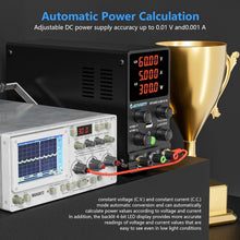 Load image into Gallery viewer, Variable 300W DC Power Supply with 4-Digit LED Display and Coarse Adjustment