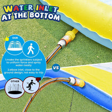 Load image into Gallery viewer, Oversized 16ft Baby Splash Pad with Customizable Water Spray for Summer Play