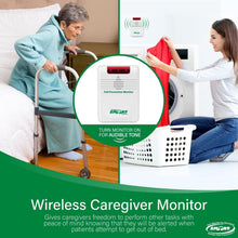 Load image into Gallery viewer, Smart Caregiver Wireless Bed Alarm System - 10x30” Safety Pad with Monitor