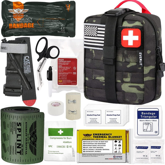 Lightweight and Durable Emergency Trauma Kit - Prepare for Critical Situations