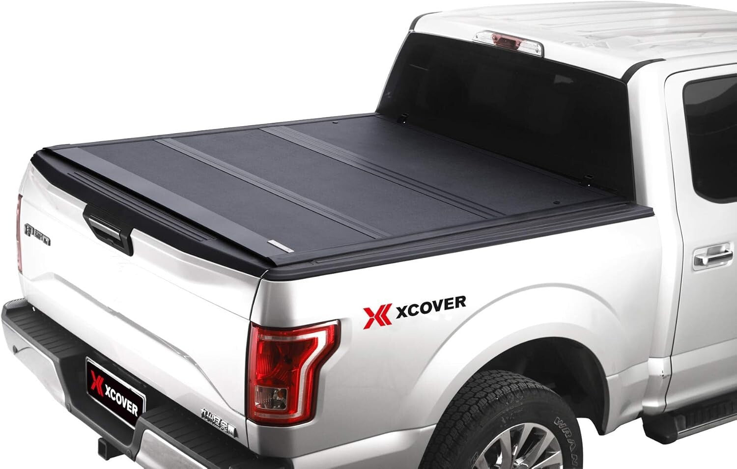 Low Profile Hard Tri-Fold Tonneau Cover for 2015-2025 Ford F150 6.5' Bed