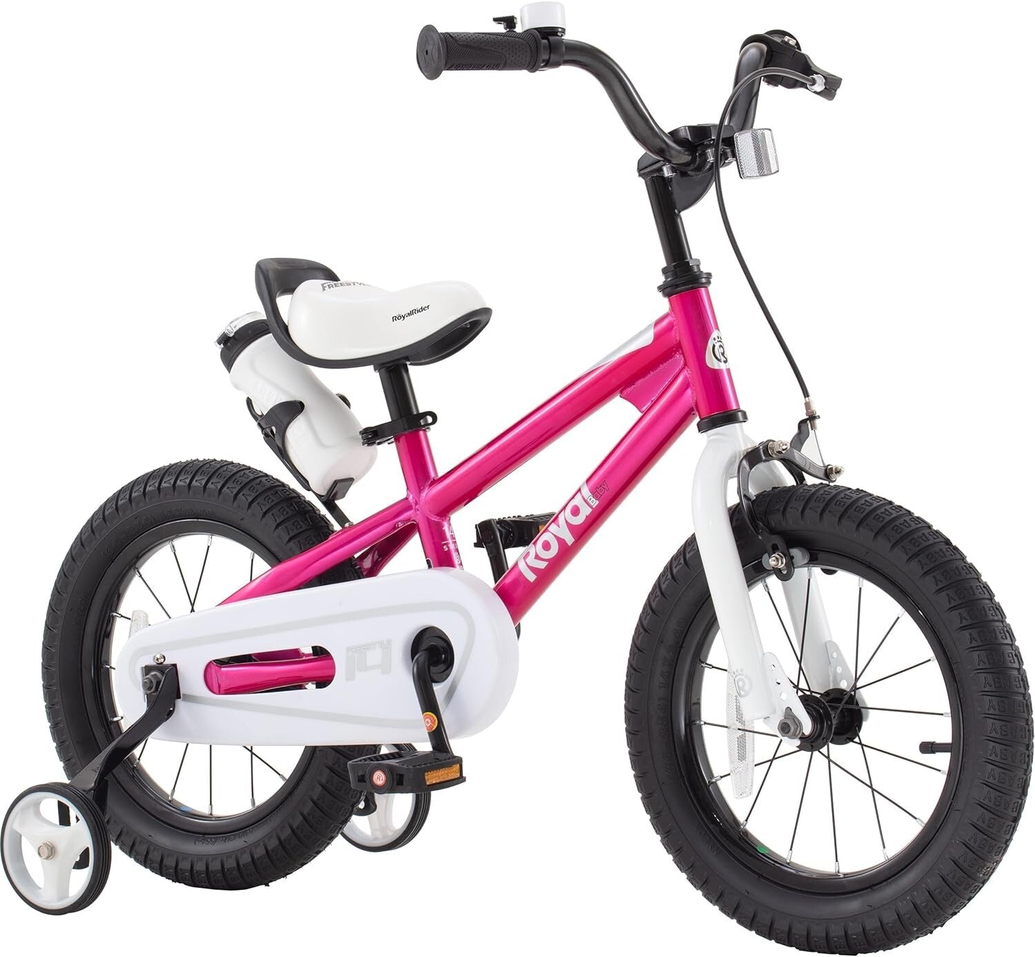 Adjustable Kids Bike 16-Inch with Training Wheels - Easy Learning for Ages 4-7
