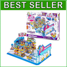 Load image into Gallery viewer, Interactive Mini Brands Mini Mart Playset w/ 5 Mystery Minis - Build &amp; Play