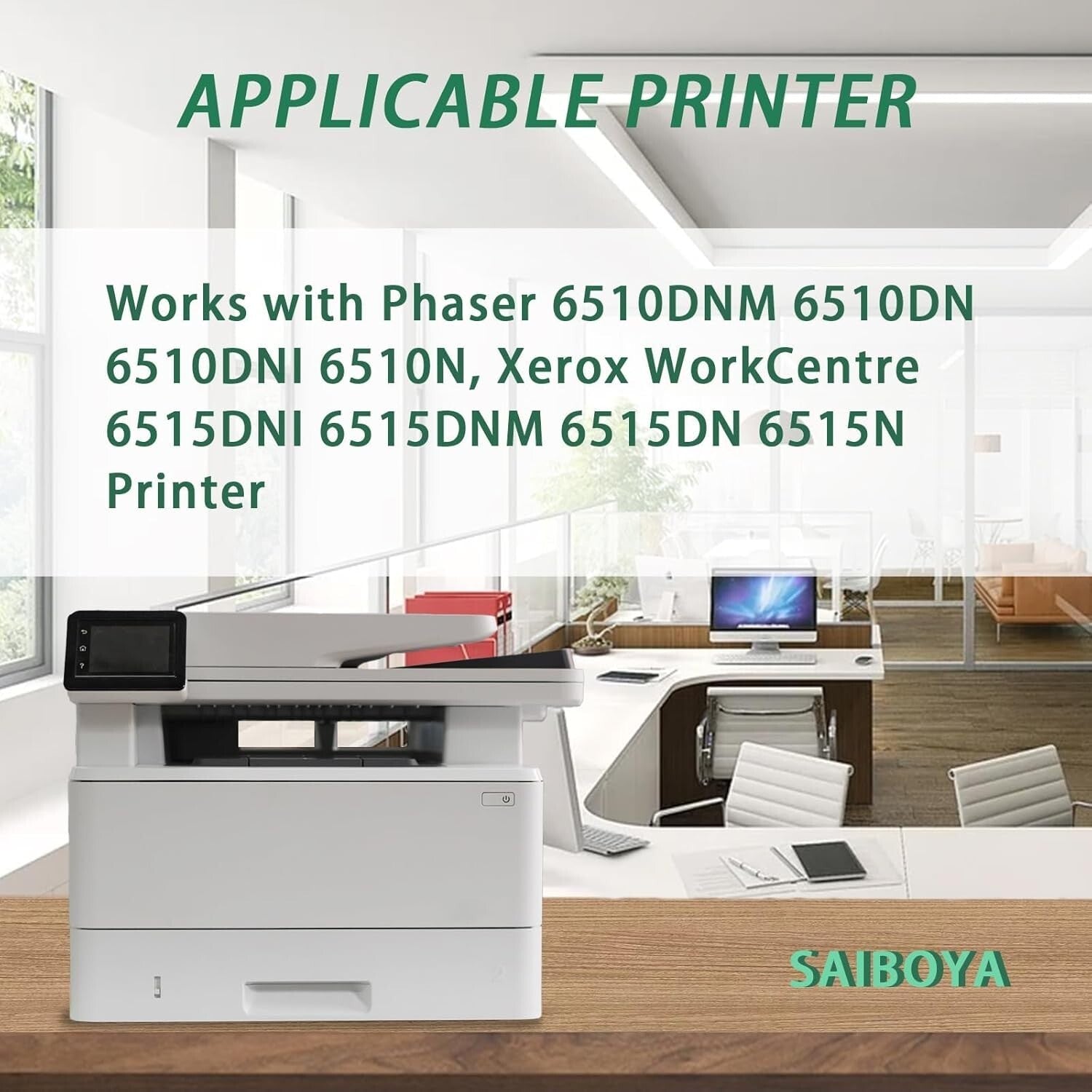 Xerox Phaser 6510 and WorkCentre 6515 Drum Cartridges - Rich Color & Quality