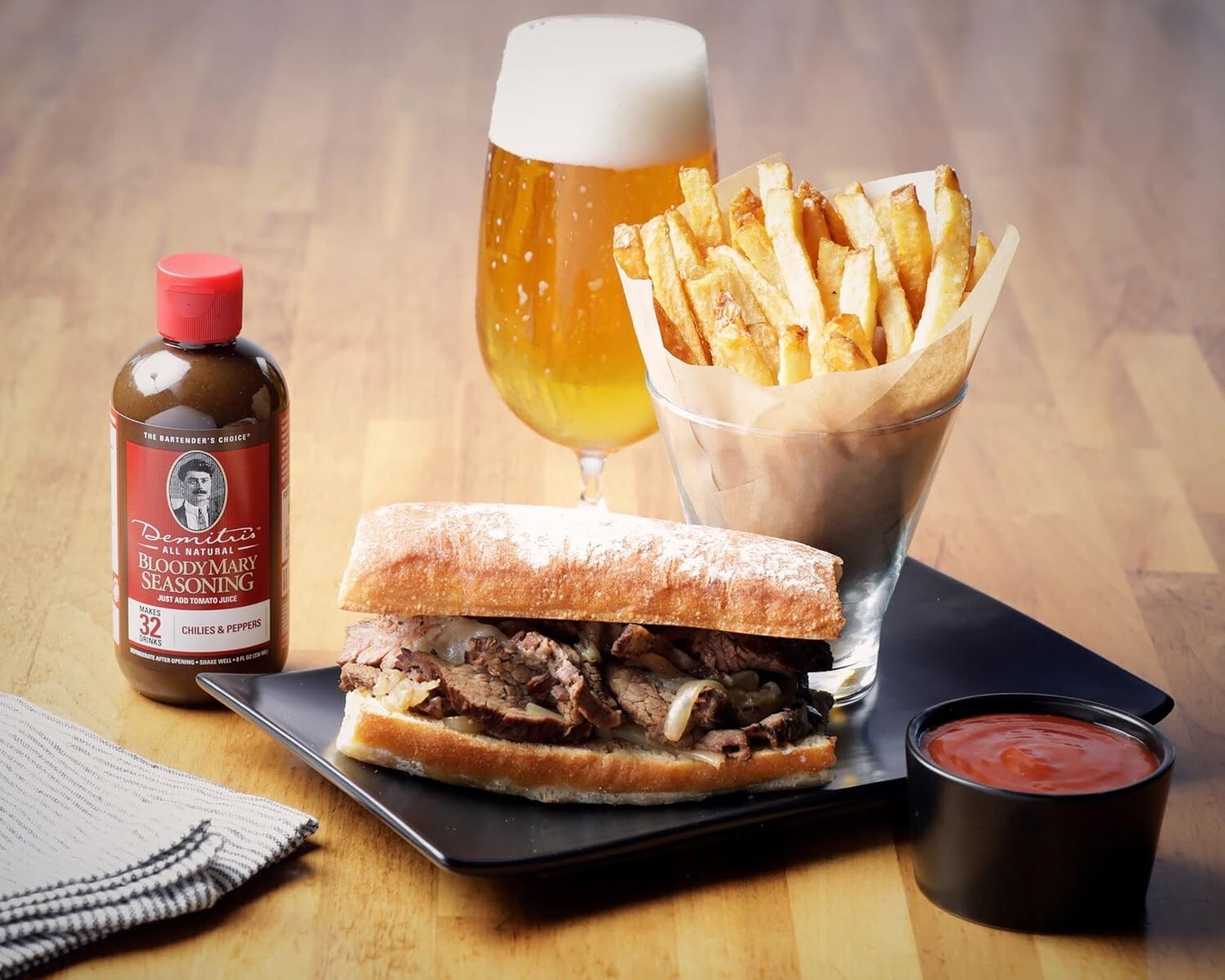 Demitri’s Gluten-Free Bloody Mary Mix - Classic Recipe & Spicy Chipotle Habañero
