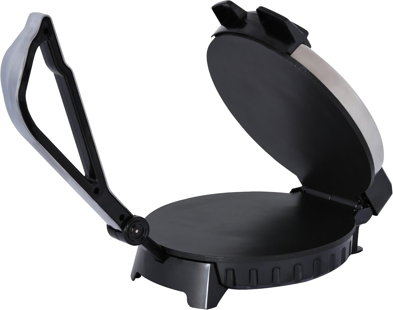 Electric Tortilla Maker - Non-Stick, 10-Inch, Brushed Stainless Steel Finish