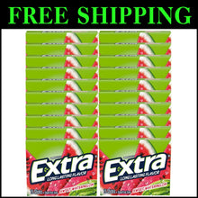 Load image into Gallery viewer, Refreshing Extra Sweet Watermelon Gum - 20 Packs, 15 Sticks Each for On-the-Go