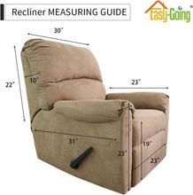 Load image into Gallery viewer, Light Gray Recliner Sofa Cover - 4-Piece Stretch Protector with Jacquard Design