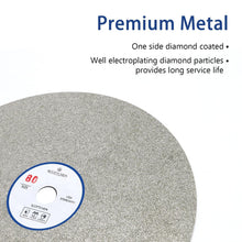Load image into Gallery viewer, Premium 4-Pack Diamond Flat Lap Discs 8" - Ideal for Gem Faceting and Polishing
