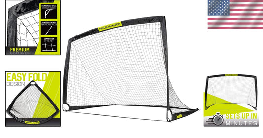 Blackhawk Lightweight 6' x 4' Soccer Goal - Perfect for Indoor and Outdoor Use
