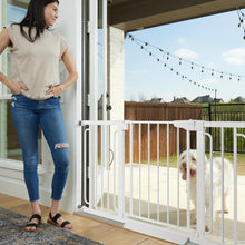 Load image into Gallery viewer, Mom's Choice Winner: Durable Extra Wide Child &amp; Pet Safety Gate (57" Max)