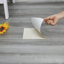 Load image into Gallery viewer, Elevate Your Space with Peel &amp; Stick Vinyl Floor Tiles - 60 Sq.Ft Grey Wood