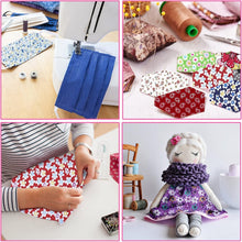 Load image into Gallery viewer, Multicolor 10x10 Inch Cotton Fabric Squares - Perfect for Quilting and Crafts
