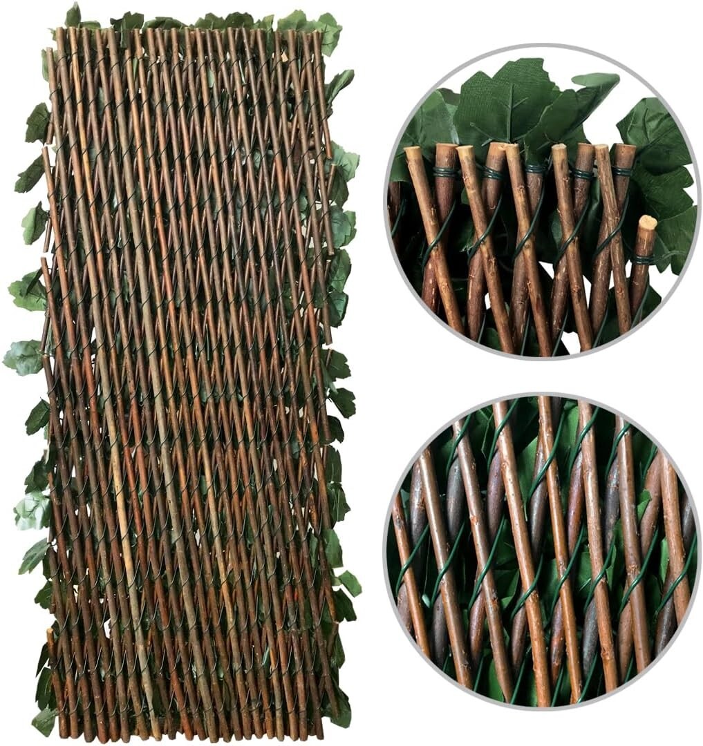 Decorative Artificial Ivy Fencing Panel: Customizable Outdoor Privacy Solution