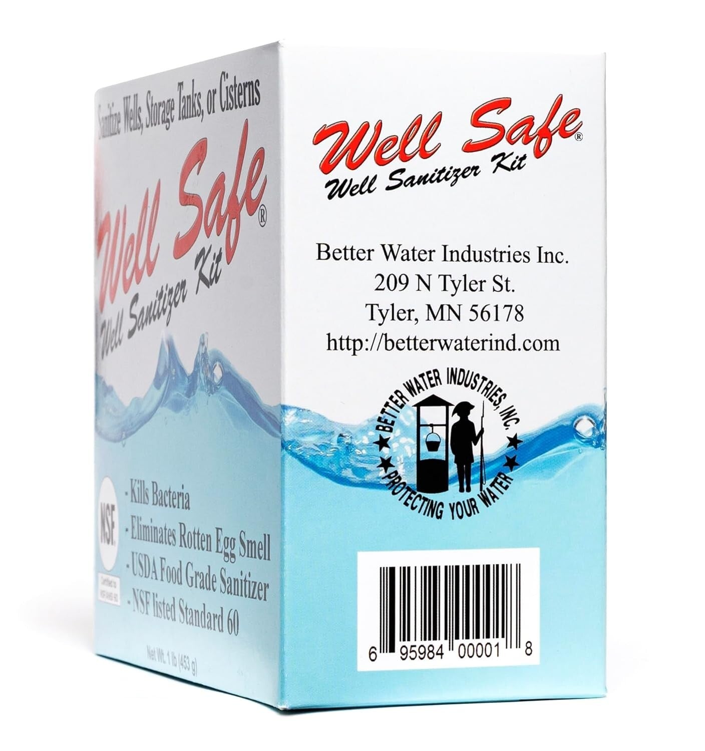 USDA Approved Well Sanitizer Kit - Easy Water Purification for Safe Drinking