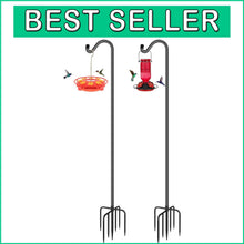 Load image into Gallery viewer, Heavy Duty 7 Prong Adjustable Garden Poles for Bird Feeders &amp; Baskets - 2 Pack