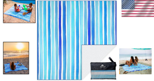 Compact and Lightweight Microfiber Beach Towel 72x72 – Ideal for Family Trips