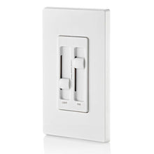 Load image into Gallery viewer, Compact SureSlide Fan Control with Adjustable Light Dimming - Easy Installation