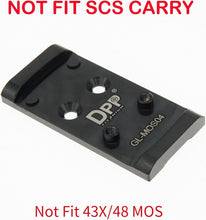 Load image into Gallery viewer, Ultra Lightweight CNC Machined Titanium Adapter for Glock 17/19 MOS Models