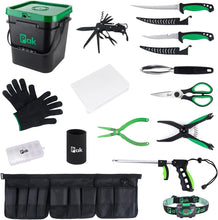 Load image into Gallery viewer, All-in-One Fishing Tool Kit with Fillet Knife &amp; Bucket Organizer - Great Gift