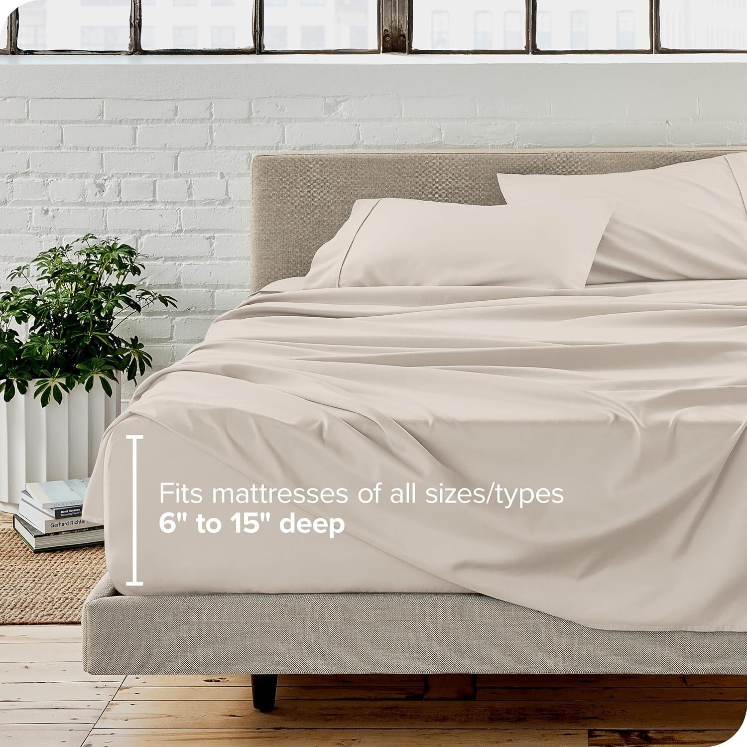 All-Season Luxury King Sheet Set - Lightweight Microfiber with Deep Pockets