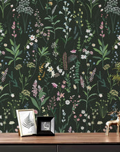 Load image into Gallery viewer, Garden Block Floral Peel and Stick Wallpaper - Easy Install for Modern Decor