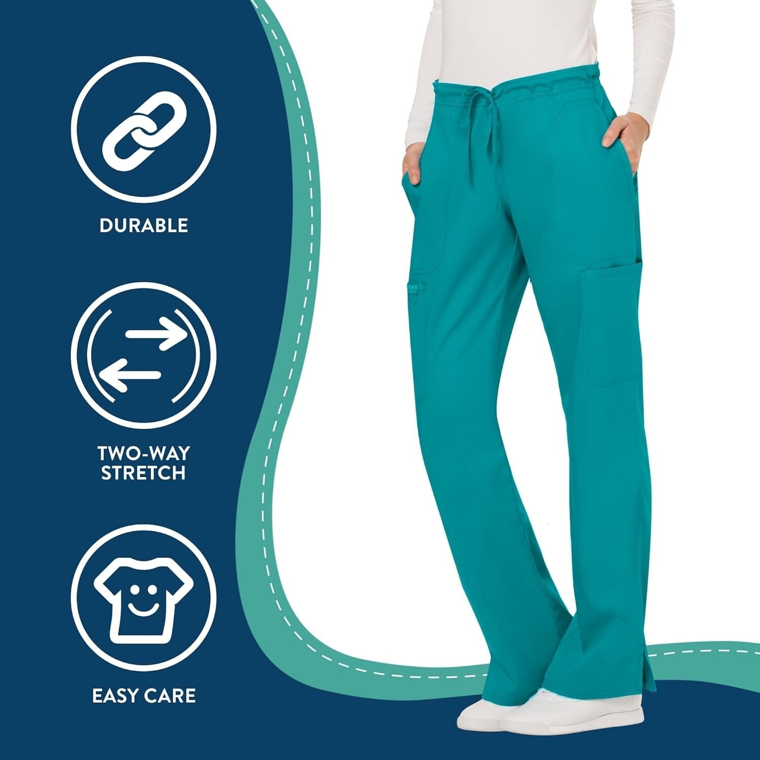 Workwear Revolution Women's Scrubs | Flattering Fit & Durable Fabric Up to 5XL