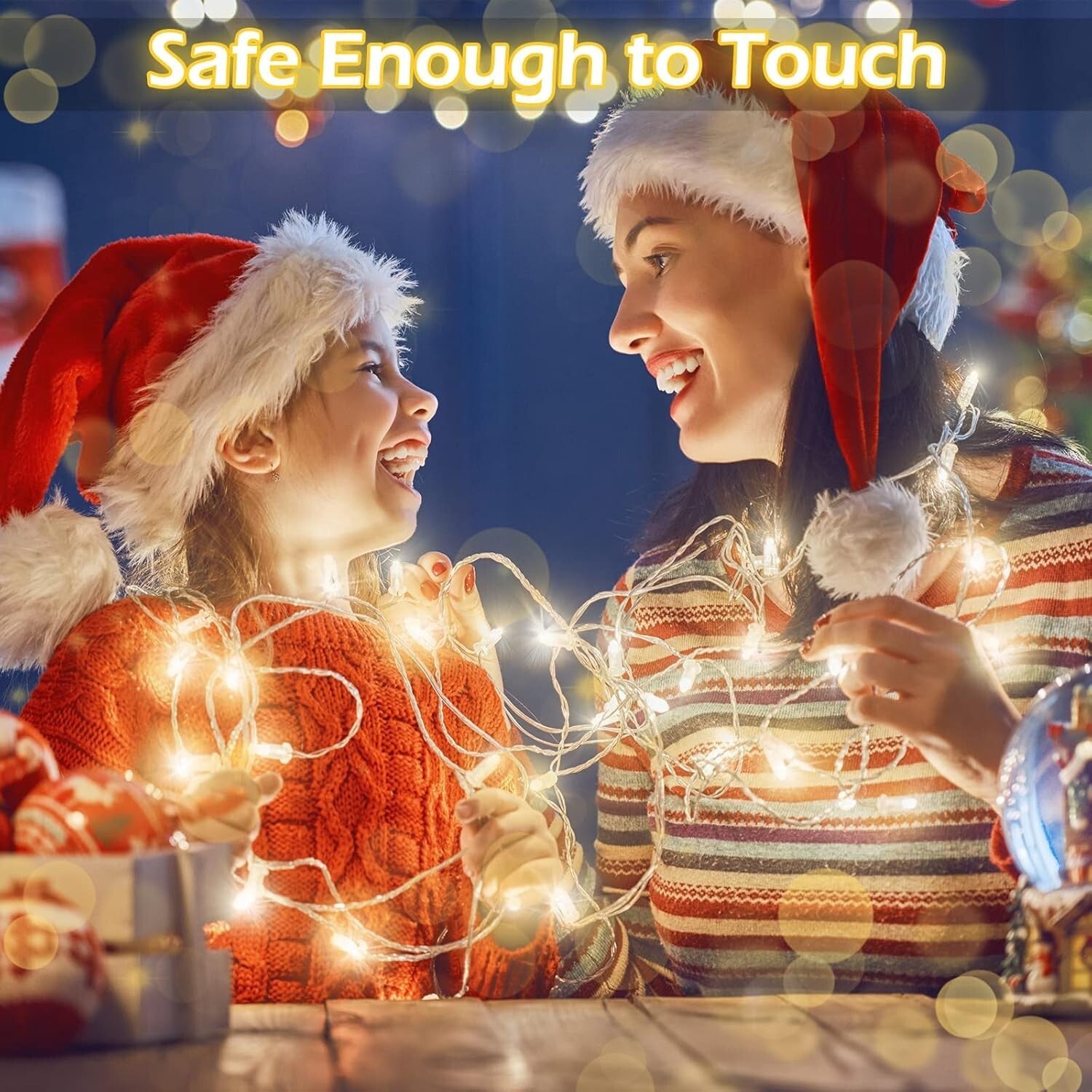 100 LED Battery Fairy Lights - Waterproof Twinkle Lights for Weddings & Events