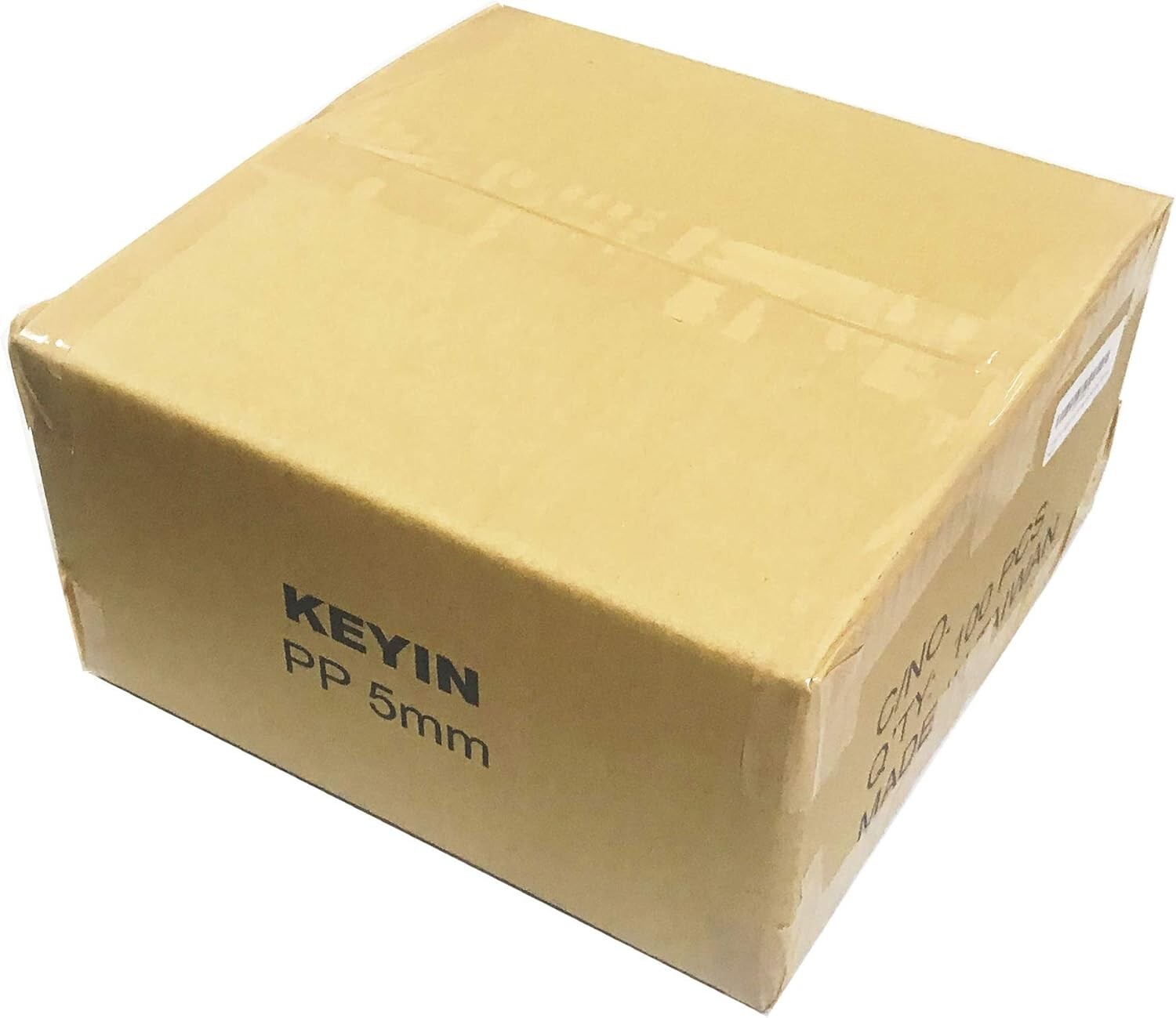 Space-Saving 100-Pack Clear Poly CD Cases - Perfect for Organizing Discs