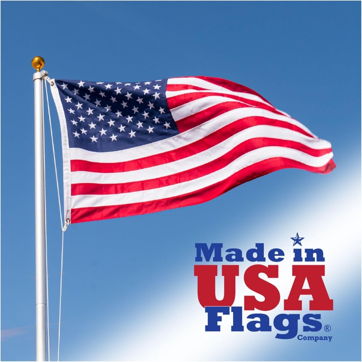 6x10 American Flag – Premium PolyMax Polyester for Indoor/Outdoor Display