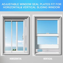 Load image into Gallery viewer, Portable Air Conditioner Window Kit with Adjustable Exhaust Hose &amp; Seal Panels