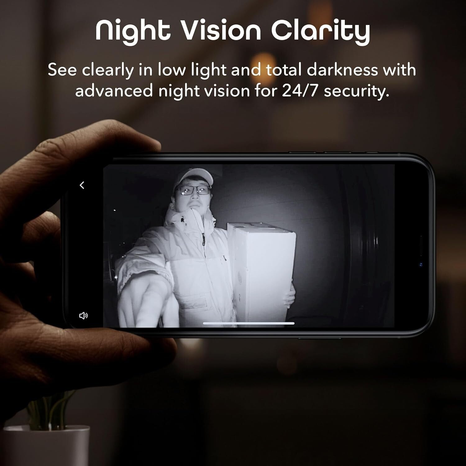 Advanced Motion Detection Video Doorbell with Night Vision & App Control