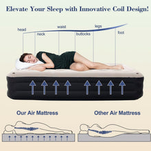 Load image into Gallery viewer, Versatile Twin Size Air Sofa Bed - No Assembly Inflatable Comfort for Campers